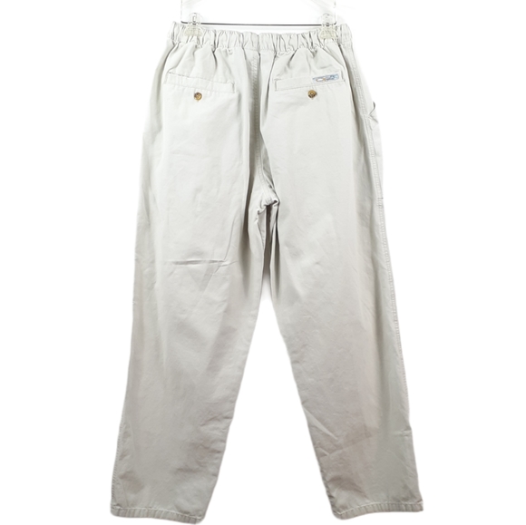 Vintage Ocean Pacific OP Sport Khaki Cargo Pants L - Picture 9 of 12